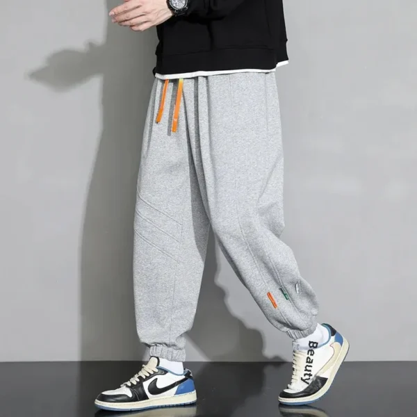 Mens Sweatpants Trendy Brand Youth Plus Size - Image 2
