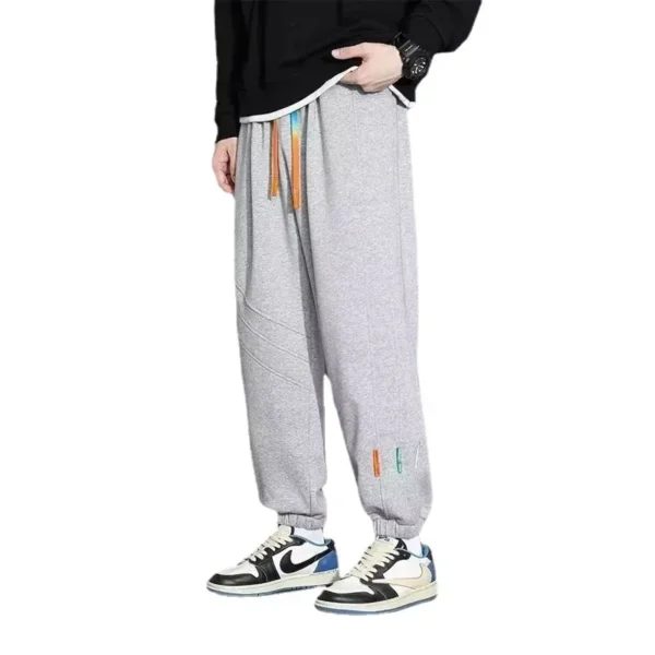 Mens Sweatpants Trendy Brand Youth Plus Size - Image 3