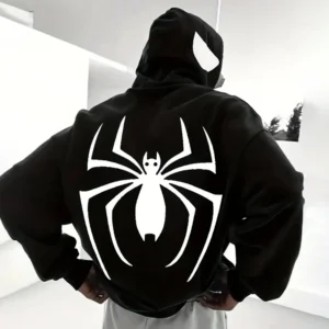 Spider hoodie New design black 