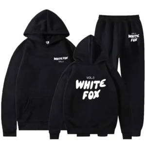 white fox hoodie