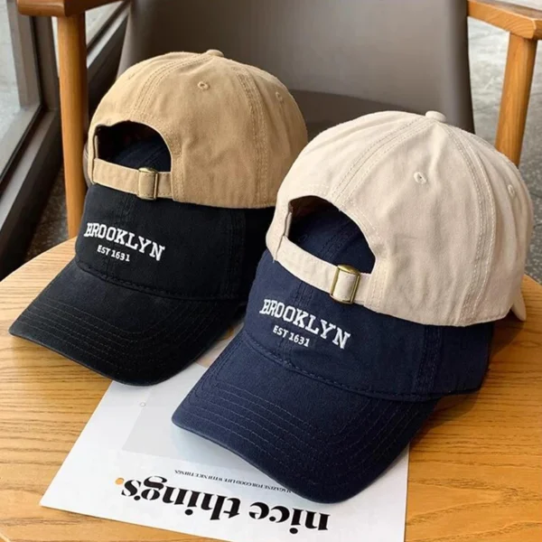 brooklyn Cap Men Women Casual Sports - Image 2