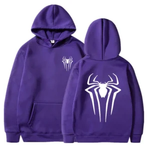 purple spider hoodie