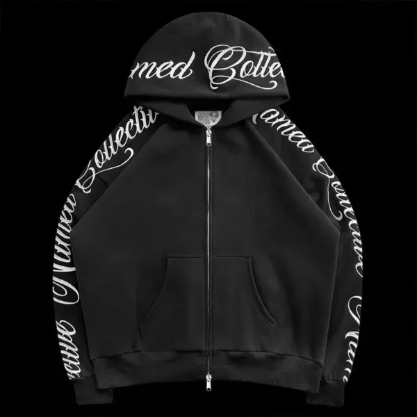 chrome hearts hoodie zip up - Image 4