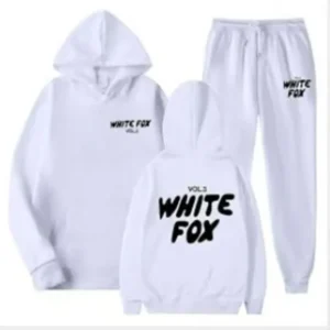 white fox hoodie
