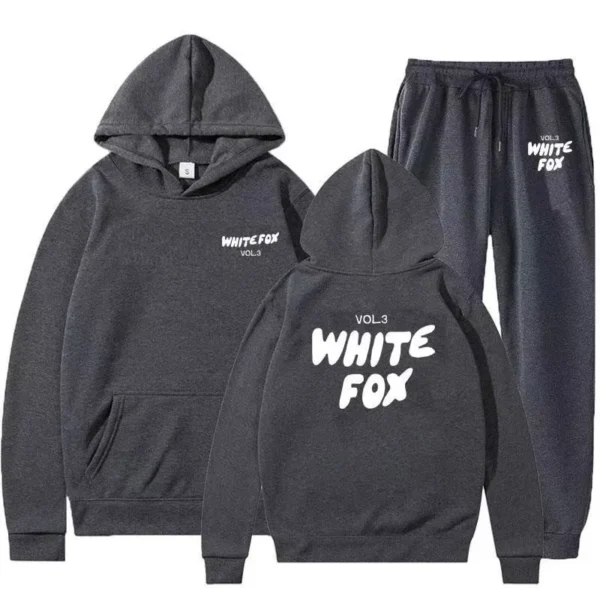 white fox hoodie