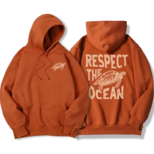 beach hoodie brown style
