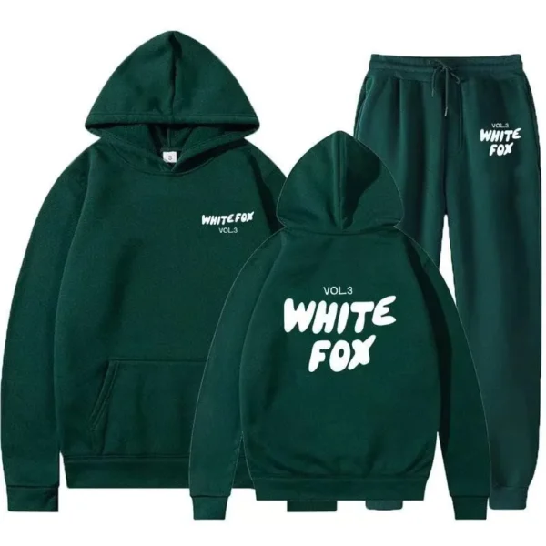 white fox hoodie
